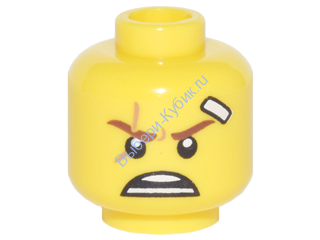 Деталь Лего Голова Минифигурки Цвет Желтый