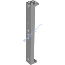 Деталь Лего Опора 2 х 2 х 13 С 5 Пин Отверстиями Цвет Светло-Серый