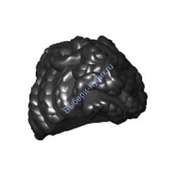 Деталь Лего Парик Цвет Черный