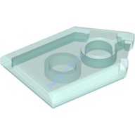 Деталь Лего Плитка Модифицированная 2 х 3 Пятиугольная Цвет Прозрачно-Голубой