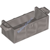 Деталь Лего Сундук С Сокровищами - Отверстия В Задней Стенке Цвет Перламутрово-Светло-Серый