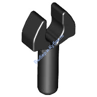 Деталь Лего Стержень 1L С Клипсой Цвет Черный