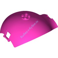 Деталь Лего Панель 10 х 4 х 13 Изогнутая Коническая С Ручкой На Каждом Конце 4 Шпильки На Стороне Цвет Темно-Розовый