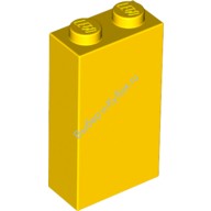 Деталь Лего Кубик 1 х 2 х 3 Цвет Желтый