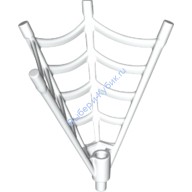 Деталь Лего Паутина Полуконус Цвет Белый