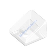 Деталь Лего Скос 1 х 1 х 2/3 Цвет Прозрачный