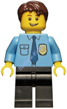 Минифигурка Лего Сити - Полицейский cty0216