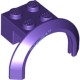Деталь Лего Автомобильное Крыло 4 x 2 1/2 x 1 2/3 С Аркой Круглое Цвет Темно-Фиолетовый