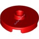Деталь Лего Плитка Круглая 2 х 2 С Открытым Штырьком Цвет Красный