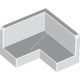 Деталь Лего Панель 2 х 2 х 1 Угол Цвет Белый