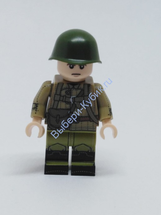 Аналог Совместимый С Лего Минифигурка-Солдат
