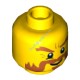 Деталь Лего Голова Минифигурки Цвет Желтый