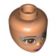 Деталь Лего Голова Мини Долл Цвет Телесный