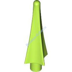 Деталь Лего Наконечник Копья С Ребрами Цвет Лайм