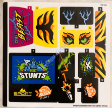 Наклейки К Набору Лего Сити 60295 — (77757/6338869)60283 - (73124/6326450