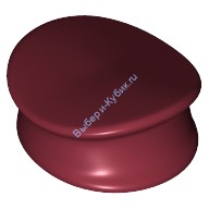 Деталь Лего Шляпа Полицейская Цвет Темно-Красный