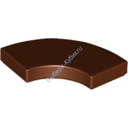 Деталь Лего Плитка Круглый Угол 2 х 2 Макарони Цвет Коричневый