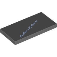 Деталь Лего Плитка 2 х 4 Цвет Темно-Серый