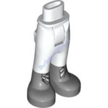 Деталь Лего Мини Долл Ноги С Рисунком Цвет Белый