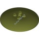 Деталь Лего Тарелка 6 х 6 Перевернутая - Закрытые Штырьки Цвет Оливковый Зеленый