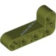 Деталь Лего Техник Бим 2 х 4 L-Формы Толстый Цвет Оливковый Зеленый