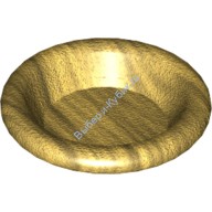 Деталь Лего Блюдо 3 х 3 Цвет Металлический Золотой