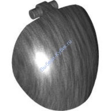 Деталь Лего Элемент Брони Цвет Перламутрово-Темно-Серый