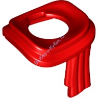 Деталь Лего Шарф Цвет Красный