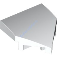 Деталь Лего Клин 2 х 2 Заостренный Цвет Белый