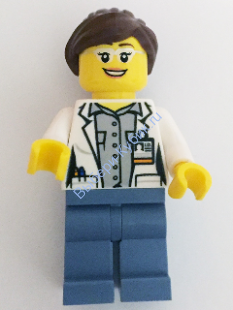 Минифигурка  Лего Сити -  Женщина-ученый cty0680