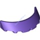 Деталь Лего Лобовое Стекло 3 х 6 х 1 С Изгибом Цвет Темно-Фиолетовый
