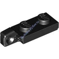 Деталь Лего Петля Пластина 1 х 2 Цвет Черный