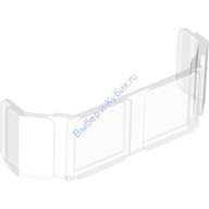 Деталь Лего Стекло Кабины Поезда 2 X 6 X 2 Цвет Прозрачный