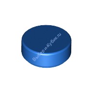 Деталь Лего Плитка Круглая 1 х 1 Цвет Синий