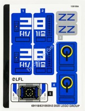 Наклейки К Набору Лего 75293 - (69118/6310939)