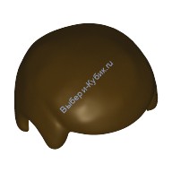 Деталь Лего Парик Мужской Цвет Темно-Коричневый