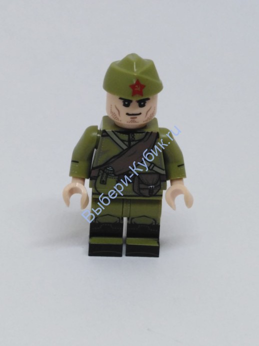 Аналог Совместимый С Лего Минифигурка-Солдат