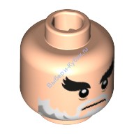 Деталь Лего Голова Минифигурки Цвет Светло-Телесный