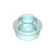 Деталь Лего Пластина Круглая 1 х 1 С Открытым Штырьком Цвет Прозрачно-Голубой