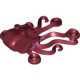 Деталь Лего Осьминог Цвет Темно-Красный