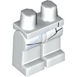 Деталь Лего Ноги С Рисунком Цвет Белый