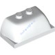 Деталь Лего Лобовое Стекло 2 x 4 x 1 1/3 Цвет Белый
