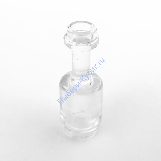 Деталь Аналог Совместимый С Лего Бутылка прозрачная