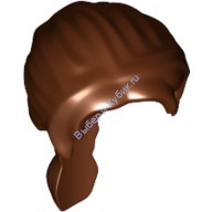 Деталь Лего Парик Фрэндс Цвет Коричневый