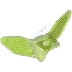 Деталь Лего Крылья С Шейным Кронштейном Цвет Прозрачно-Ярко-Зеленый