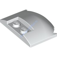 Деталь Лего Клин 3 x 4 x 2/3 Тройной Изогнутый Цвет Белый