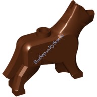 Деталь Лего Собака Цвет Коричневый