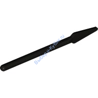 Деталь Лего Пика / Копье - Плоский Конец Цвет Черный