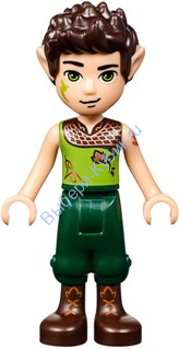 Farran Leafshade, Dark Green Trousers, High Boots (41185)