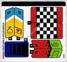 Наклейки К Набору Лего 60260 - (67538/6297034)